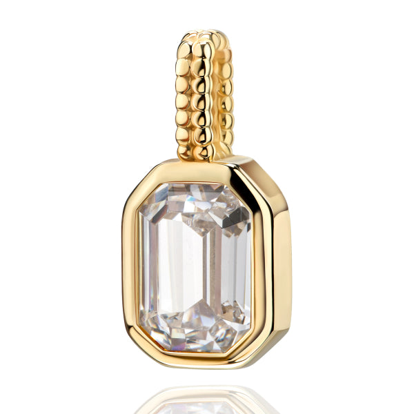 333er Gold &amp; 925 Silber Halskette Damen Moments of Color Kette