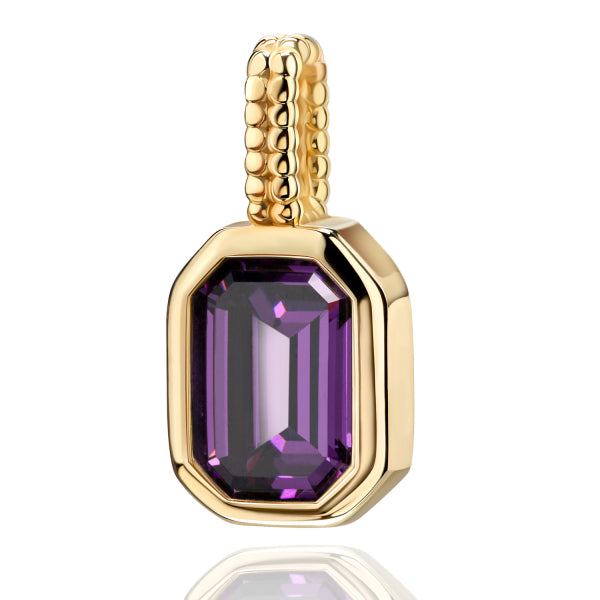 333er Gold &amp; 925 Silber Halskette Damen Moments of Color Kette
