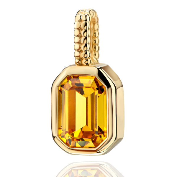 333er Gold &amp; 925 Silber Halskette Damen Moments of Color Kette