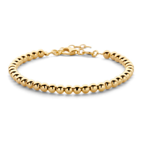 925 Sterlingsilber vergoldet Damen Kugelarmband von Hitschmuck-Berlin