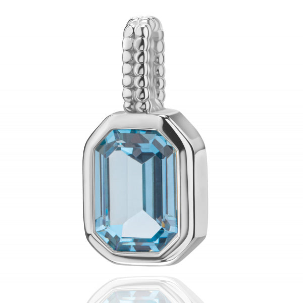 333er Gold &amp; 925 Silber Halskette Damen Moments of Color Kette