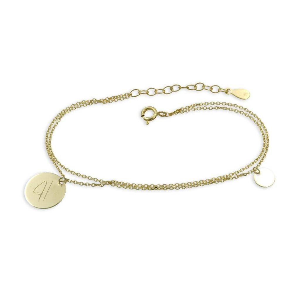 925 Sterlingsilber vergoldet Damen Armband von Hitschmuck-Berlin