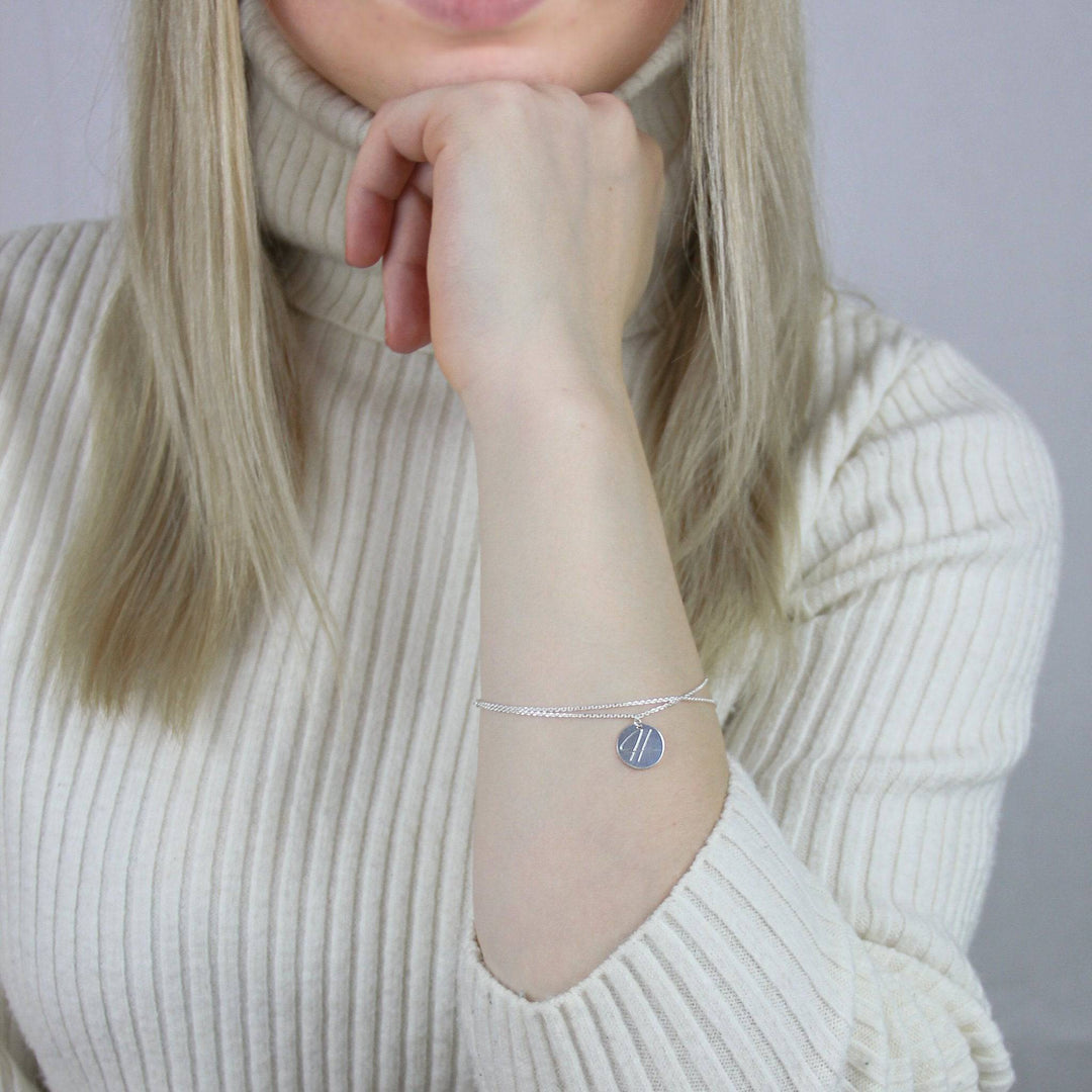 925 Sterlingsilber vergoldet Damen Armband