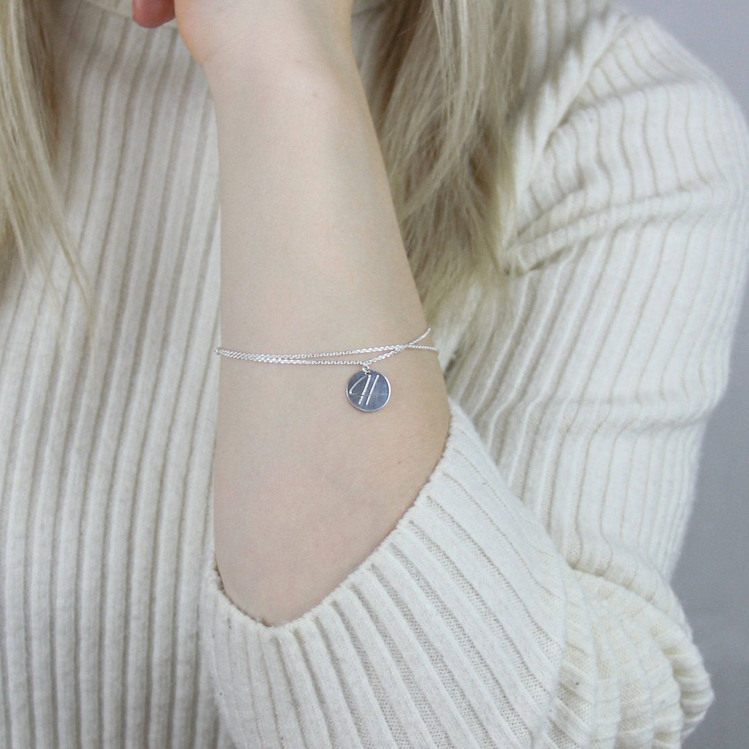 925 Sterlingsilber vergoldet Damen Armband