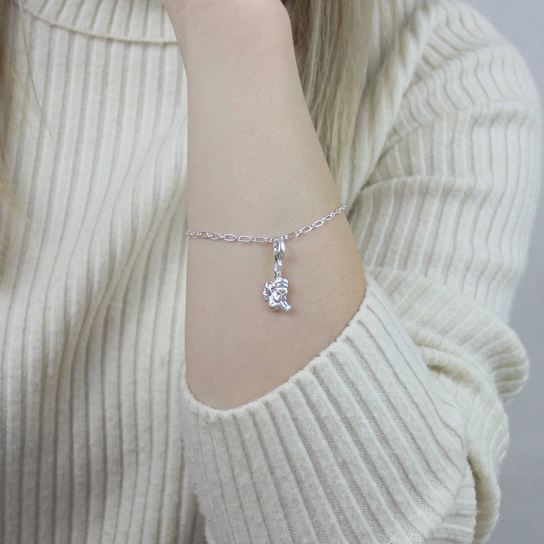 925 Sterlingsilber Charm Anhänger Engel