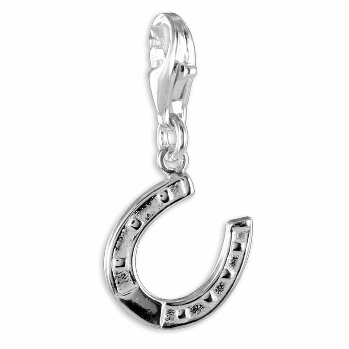 925 Sterlingsilber Charm Anhänger Hufeisen von Hitschmuck-Berlin