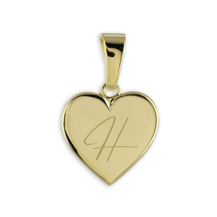 333er Gold &amp; 925 Silber Halskette Damen Herz von Hitschmuck-Berlin