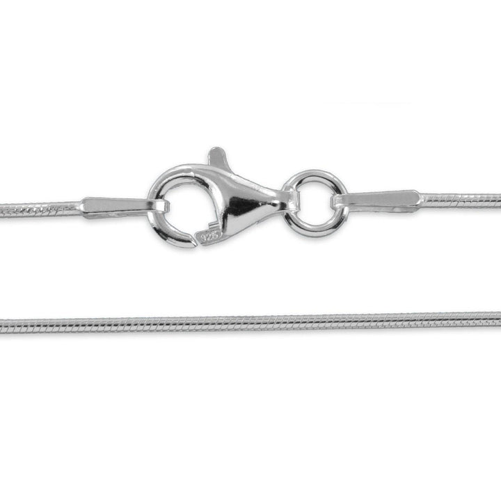 925 Sterlingsilber vergoldet Halskette Damen Schlangenkette