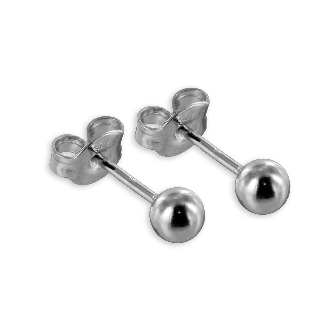 333er Gold &amp; 925 Silber Ohrringe Damen Ohrstecker